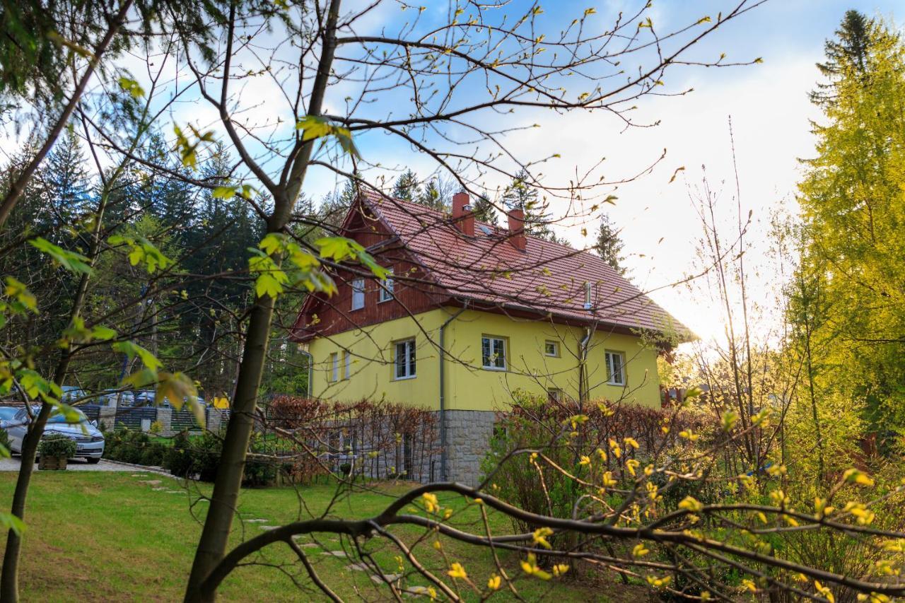 Villa Lupus - Apartament Z Prywatna Sauna 스클라르스카포렘바 외부 사진